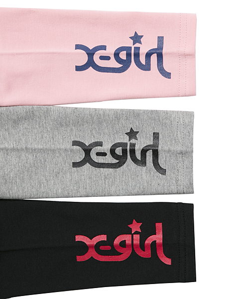 X-girl Stages（エックスガールステージス）の「SOLID LONG LEGGINGS (12M～3T)/ レギンス（レギンス/スパッツ・キッズ・ブラック/アッシュ/ピンク・12M/2T/3T）」の5枚目の写真