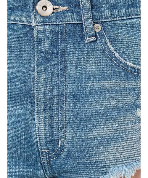 GYDA（ジェイダ）の「BACKRIPEED デニムショーパン（デニムパンツ・レディース・ライトブルー/インディゴブルー/ブルー・SMALL/MEDIUM/X-SMALL）」の9枚目の写真