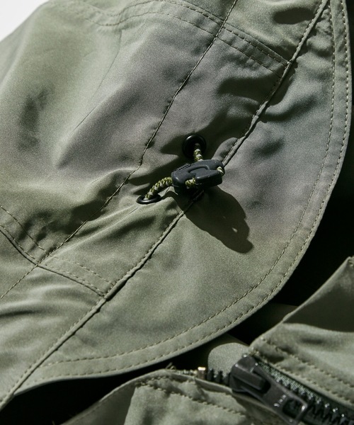 F/CE. (エフシーイー)の「F/CE. UF CHAMBRAY PIRATE JK / エフシーイー レースアップ パイレーツジャケット(ミリタリージャケット・メンズ・ベージュ/ネイビー/オリーブ・SMALL/MEDIUM/LARGE)」の11枚目の写真