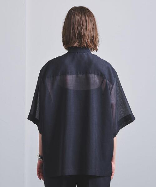 UNITED ARROWS（ユナイテッドアローズ）の「UGCB  VOILE 2ポケット シャツ◆（シャツ/ブラウス・レディース・ターコイズブルー/ネイビー・38/36）」の11枚目の写真