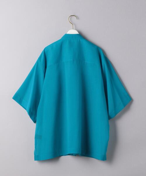 UNITED ARROWS（ユナイテッドアローズ）の「UGCB  VOILE 2ポケット シャツ◆（シャツ/ブラウス・レディース・ターコイズブルー/ネイビー・38/36）」の7枚目の写真