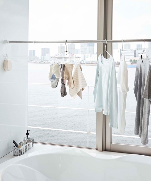 Tower タワー マグネットバスルーム物干し竿ホルダー2個組 ランドリーグッズ Timeless Comfort タイムレスコンフォート のファッション通販 Zozotown