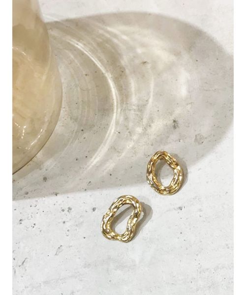 Ungrid アングリッド の メタルデザインアシメピアス ピアス 両耳用 Wear