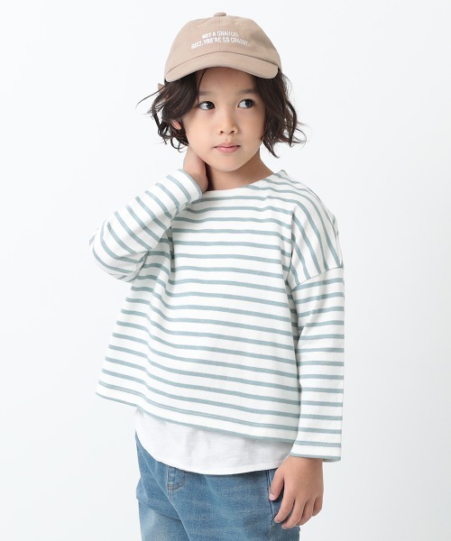 devirock（デビロック）の「ロゴ入りローキャップ（キャップ・キッズ・パープル/ピンク/アイボリー/ブラウン系その他/ブラック/ネイビー/オフホワイト/ベージュ・52/56/54）」の19枚目の写真