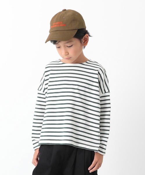 devirock（デビロック）の「ロゴ入りローキャップ（キャップ・キッズ・パープル/ピンク/アイボリー/ブラウン系その他/ブラック/ネイビー/オフホワイト/ベージュ・52/56/54）」の18枚目の写真