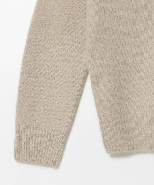Demi-Luxe BEAMS - Demi-Luxe BEAMS フラッフィ ボートネック プルオーバー さわりたくなるフワフワ感〇フラッフィ ボートネック プル
