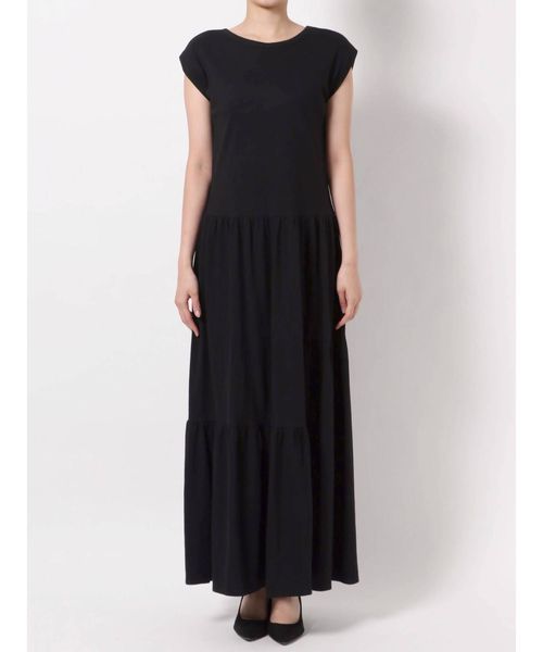 nananamoe ナイロンワンピース セール】【安田美沙子×LAGUNAMOON】バックオープンワンピース