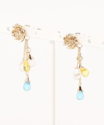 【倭物やカヤ】-TOUHANA- 冬花しずくピアス