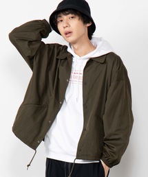 ブランド古着 Wego ウィゴー メンズ のジャケット アウター グリーン カーキ 緑色系 無地 古着通販 Zozoused