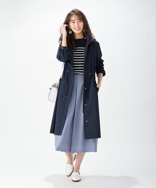 J.PRESS(ジェイプレス)の「【洗える】ケイトフルニードルボーダー ニット(ニット/セーター・レディース・ホワイト系1/ネイビー系2/サックスブルー系2・T13/T15)」の9枚目の写真