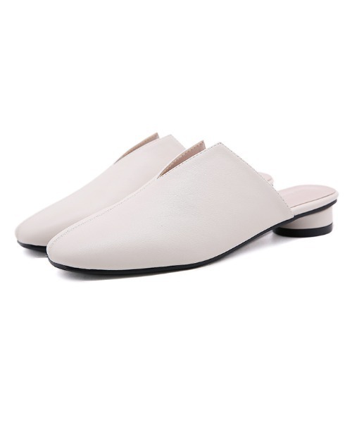 Futier land（フューティアランド）の「Vカットフラットサンダル（サンダル・レディース・アイボリー/ブラック/ブルー・36/37/38/39/40）」の12枚目の写真