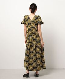 アルアバイル　ルルウィルビー SUNFLOWER刺繍ワンピース アルアバイル ルルウィルビー SUNFLOWER刺繍ワンピース ひまわり