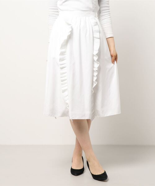 LANVIN en Bleu（ランバンオンブルー）の「プリーツフリル