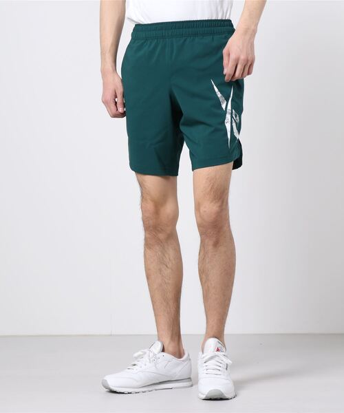 Reebok(リーボック)の「ワークアウト レディ グラフィック ショーツ / Workout Ready Graphic Shorts(その他パンツ・メンズ・グリーン/ブラック/ホワイト×ライトグレー/ネイビー・X-LARGE/XX-LARGE/MEDIUM/X-SMALL/LARGE/SMALL/XXX-LARGE)」の15枚目の写真
