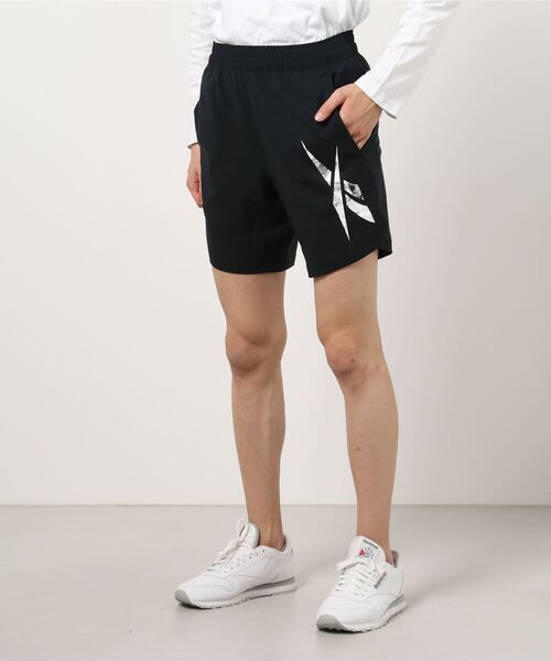 Reebok(リーボック)の「ワークアウト レディ グラフィック ショーツ / Workout Ready Graphic Shorts(その他パンツ・メンズ・グリーン/ブラック/ホワイト×ライトグレー/ネイビー・X-LARGE/XX-LARGE/MEDIUM/X-SMALL/LARGE/SMALL/XXX-LARGE)」の16枚目の写真