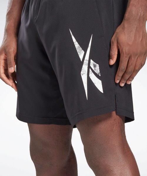 Reebok(リーボック)の「ワークアウト レディ グラフィック ショーツ / Workout Ready Graphic Shorts(その他パンツ・メンズ・グリーン/ブラック/ホワイト×ライトグレー/ネイビー・X-LARGE/XX-LARGE/MEDIUM/X-SMALL/LARGE/SMALL/XXX-LARGE)」の11枚目の写真