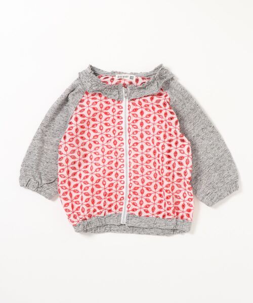 RAGMART（ラグマート）の「レースジップアップカーディガン（カーディガン/ボレロ・キッズ・ブルー/レッド/ブラック・110cm/100cm/120cm/130cm）」の11枚目の写真