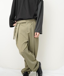 おしゃれスタ | 2ワイドタックイージースラックス(RE)(スラックス)