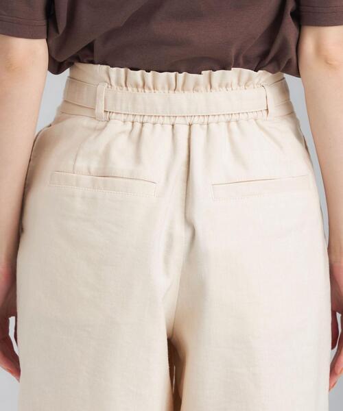 green label relaxing（グリーンレーベルリラクシング）の「SC デニムライク ハーフ パンツ（その他パンツ・レディース・ネイビー/オフホワイト・38/36）」の16枚目の写真