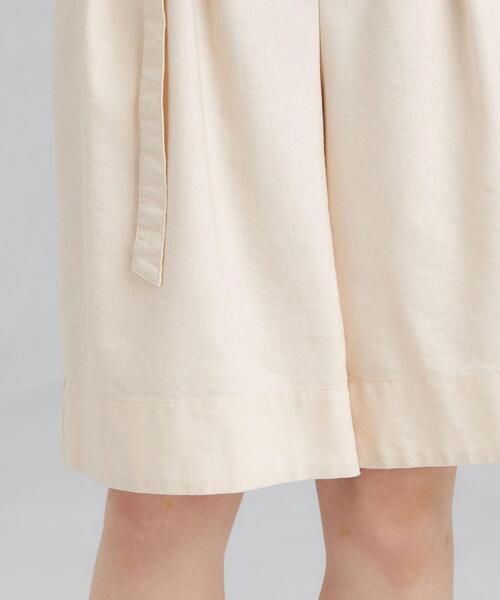 green label relaxing（グリーンレーベルリラクシング）の「SC デニムライク ハーフ パンツ（その他パンツ・レディース・ネイビー/オフホワイト・38/36）」の7枚目の写真