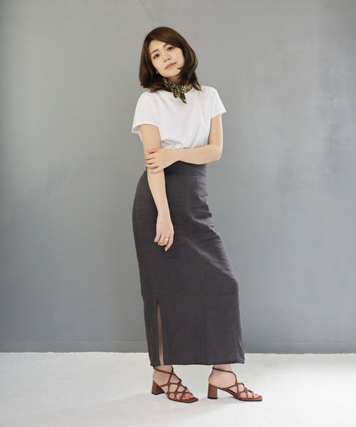 SESTO(セスト)の「編み上げストラップミドルヒールサンダル(サンダル・レディース・ブラック/レッド/アイボリー/キャメル・LL/3L/S/M/L)」の16枚目の写真