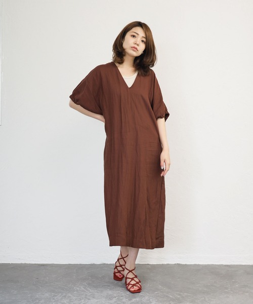 SESTO(セスト)の「編み上げストラップミドルヒールサンダル(サンダル・レディース・ブラック/レッド/アイボリー/キャメル・LL/3L/S/M/L)」の7枚目の写真