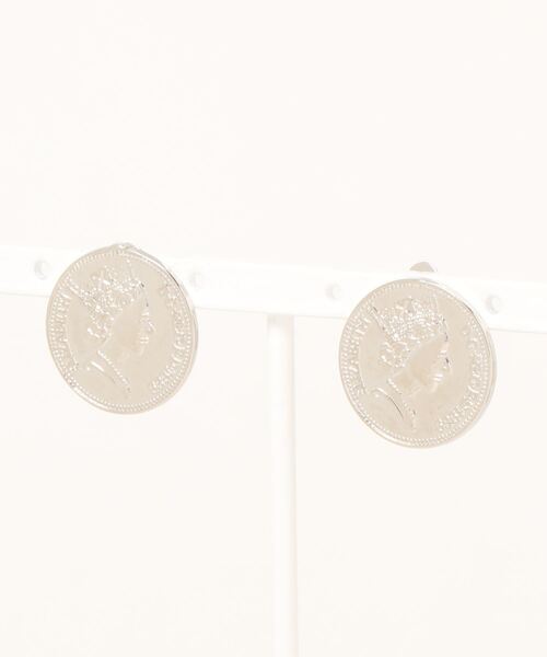 DouDou（ドゥドゥ）の「コインイヤリング 小（イヤリング・レディース・シルバー/ゴールド・FREE）」の5枚目の写真