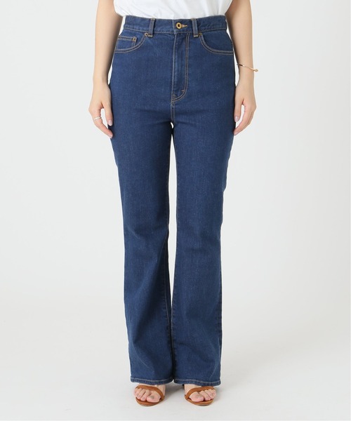 U by SPICK&SPAN(ユーバイスピックアンドスパン)の「≪追加≫ハイウエストフレアデニム2◆(デニムパンツ・レディース・ブラック/ブルー・34/36/38)」の22枚目の写真