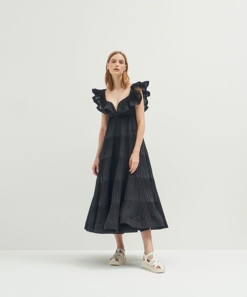 CHARLES & KEITH(チャールズ & キース)の「カットアウト ケージサンダル(サンダル・レディース・ブラック/オフホワイト/グリーン/ライトブラウン/ブラック系その他6/ホワイト・22.5cm/23cm/23.5cm/24.5cm/25cm/25.5cm)」の16枚目の写真