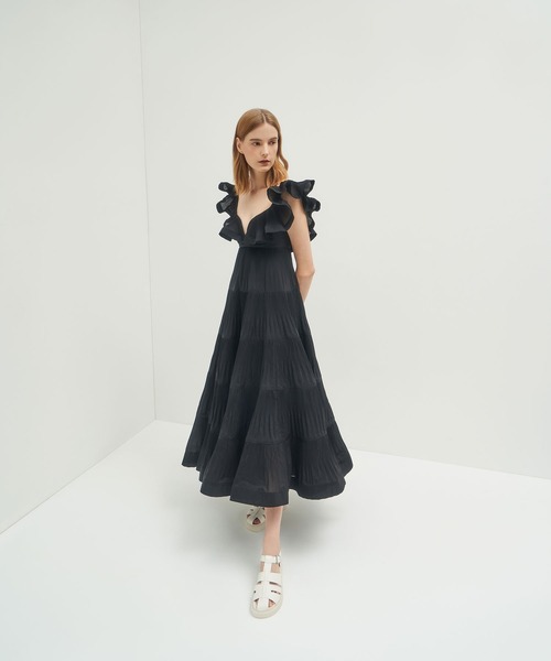 CHARLES & KEITH(チャールズ & キース)の「カットアウト ケージサンダル(サンダル・レディース・ブラック/オフホワイト/グリーン/ライトブラウン/ブラック系その他6/ホワイト・22.5cm/23cm/23.5cm/24.5cm/25cm/25.5cm)」の18枚目の写真