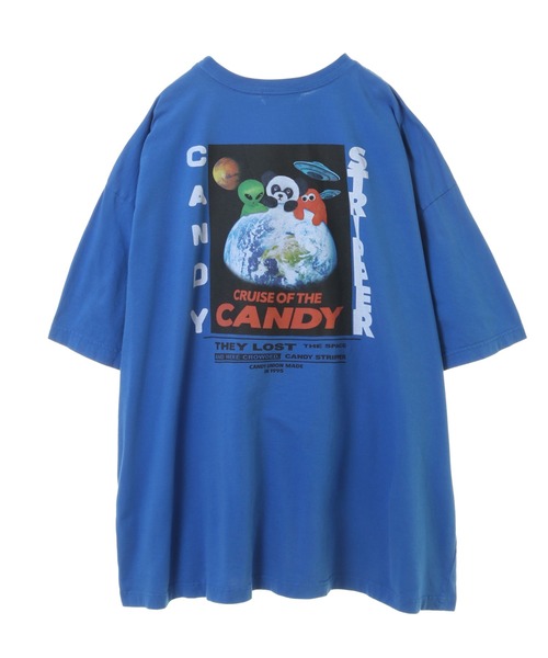 Candy Stripper（キャンディストリッパー）の「PEPE'S SPACE TOUR BIG Tシャツ（Tシャツ/カットソー・レディース・ブルー/オレンジ/オフホワイト/ブラック・2）」の4枚目の写真