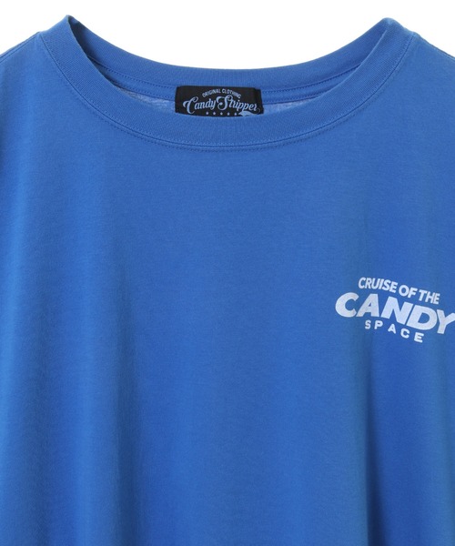 Candy Stripper（キャンディストリッパー）の「PEPE'S SPACE TOUR BIG Tシャツ（Tシャツ/カットソー・レディース・ブルー/オレンジ/オフホワイト/ブラック・2）」の6枚目の写真