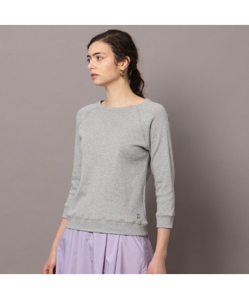 DRESSTERIOR（ドレステリア）の「ラグランスリーブコットンプルオーバー（スウェット・レディース・アイボリー/ライトグレー/ネイビー/グレー・04/03/02/01）」の11枚目の写真