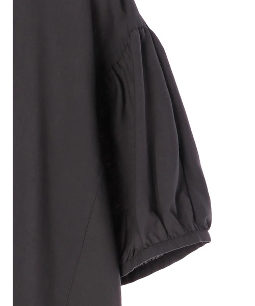 Green Parks(グリーンパークス)の「ゆったりボリュームワンピース*(ワンピース・レディース・チャコールグレー/ベージュ/グリーン・FREE)」の11枚目の写真