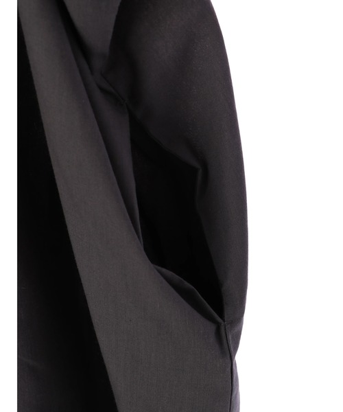 Green Parks(グリーンパークス)の「ゆったりボリュームワンピース*(ワンピース・レディース・チャコールグレー/ベージュ/グリーン・FREE)」の19枚目の写真