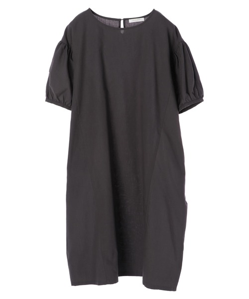 Green Parks(グリーンパークス)の「ゆったりボリュームワンピース*(ワンピース・レディース・チャコールグレー/ベージュ/グリーン・FREE)」の15枚目の写真