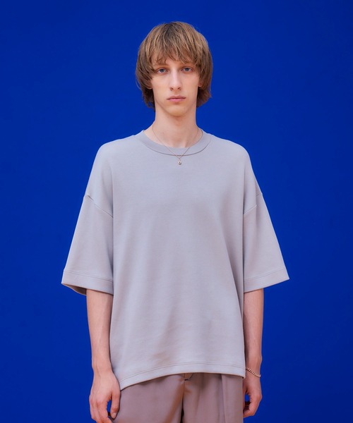 UNITED TOKYO(ユナイテッドトウキョウ)の「suvinクワトロムースTシャツ(Tシャツ/カットソー・メンズ・ブラック/アイボリー/グレー/ベージュ・1/2/3)」の4枚目の写真