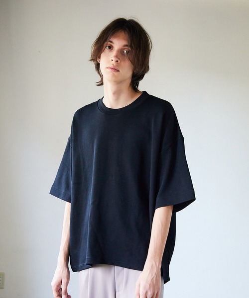 UNITED TOKYO(ユナイテッドトウキョウ)の「suvinクワトロムースTシャツ(Tシャツ/カットソー・メンズ・ブラック/アイボリー/グレー/ベージュ・1/2/3)」の5枚目の写真