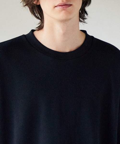 UNITED TOKYO(ユナイテッドトウキョウ)の「suvinクワトロムースTシャツ(Tシャツ/カットソー・メンズ・ブラック/アイボリー/グレー/ベージュ・1/2/3)」の10枚目の写真