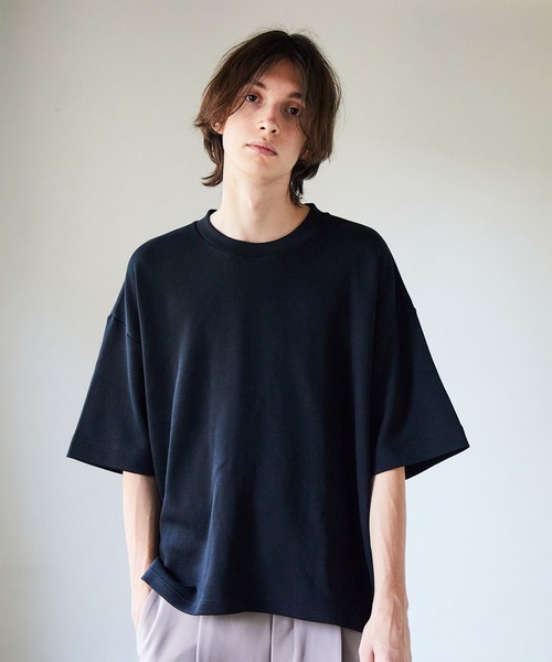 UNITED TOKYO(ユナイテッドトウキョウ)の「suvinクワトロムースTシャツ(Tシャツ/カットソー・メンズ・ブラック/アイボリー/グレー/ベージュ・1/2/3)」の22枚目の写真