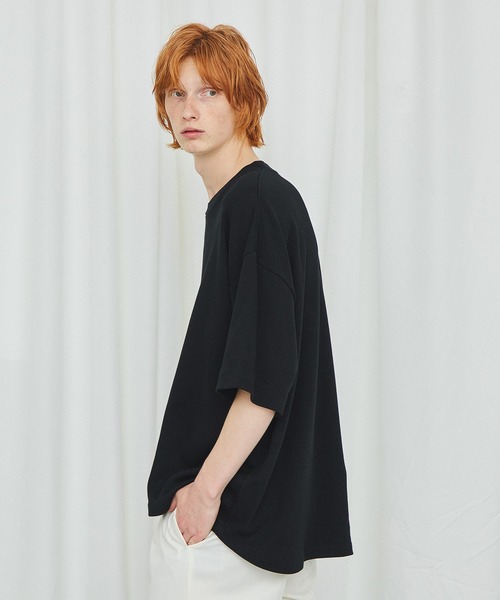 UNITED TOKYO(ユナイテッドトウキョウ)の「suvinクワトロムースTシャツ(Tシャツ/カットソー・メンズ・ブラック/アイボリー/グレー/ベージュ・1/2/3)」の15枚目の写真