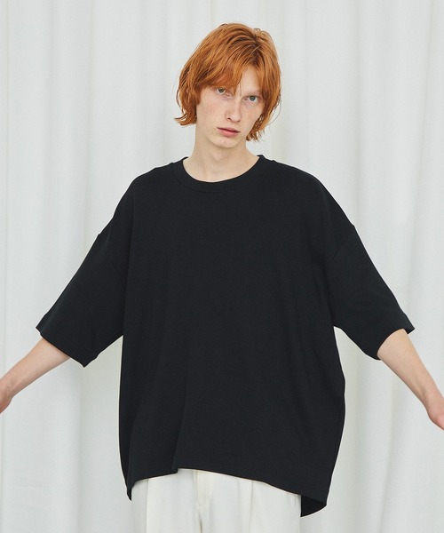 UNITED TOKYO(ユナイテッドトウキョウ)の「suvinクワトロムースTシャツ(Tシャツ/カットソー・メンズ・ブラック/アイボリー/グレー/ベージュ・1/2/3)」の14枚目の写真