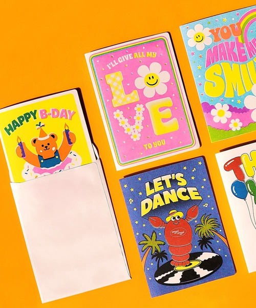 WIGGLE WIGGLE（ウィグルウィグル）の「WIGGLE WIGGLE／ポストカード Dance 2950350（ステーショナリー・レディース・その他5・0）」の3枚目の写真