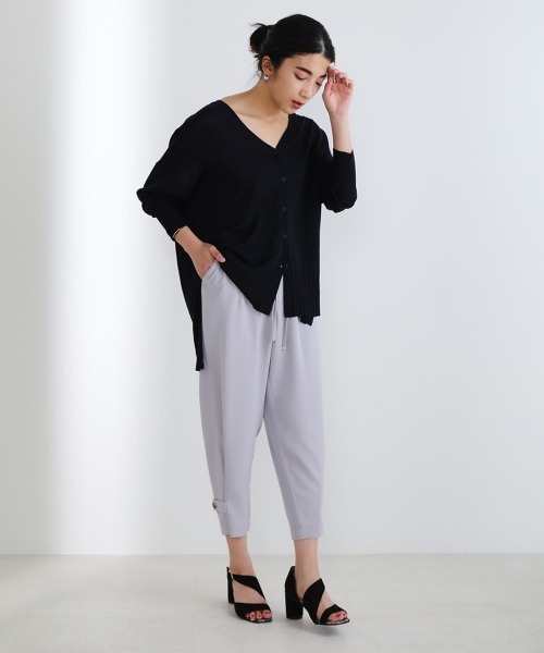 Bou Jeloud（ブージュルード）の「ワークジョガーパンツ（その他パンツ・レディース・ブラック/グレー/キャメル・38）」の4枚目の写真