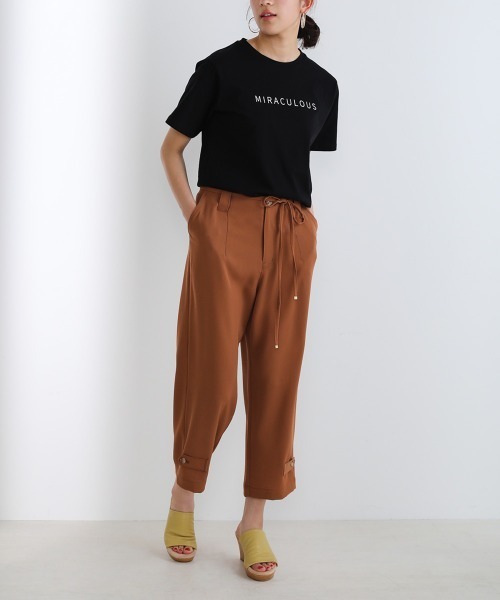 Bou Jeloud（ブージュルード）の「ワークジョガーパンツ（その他パンツ・レディース・ブラック/グレー/キャメル・38）」の18枚目の写真