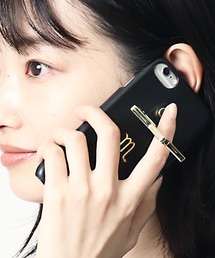 HASHIBAMI | ∴【 Hashibami / ハシバミ 】 別注 iphone　8/7/6/6s/SE（第2世代） 12星座 スマホ・携帯カバー リング付きケース(スマホケース/カバー)