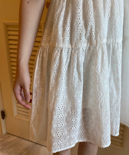 one after another NICE CLAUP（ワンアフターアナザーナイスクラップ）の「バックリボン袖コンシャスチュニック（チュニック・レディース・オフホワイト/ホワイト系その他/ブラック/ミント・FREE）」の19枚目の写真