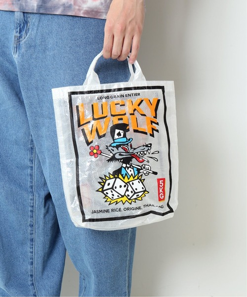 JOURNAL STANDARD(ジャーナルスタンダード)の「RICE BAG(トートバッグ・メンズ・ホワイト/シルバー/シルバー系その他/シルバー系その他2/シルバー系その他3・FREE)」の4枚目の写真