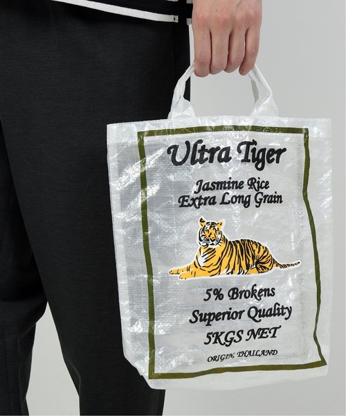 JOURNAL STANDARD(ジャーナルスタンダード)の「RICE BAG(トートバッグ・メンズ・ホワイト/シルバー/シルバー系その他/シルバー系その他2/シルバー系その他3・FREE)」の21枚目の写真
