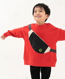 DILASH | 抗菌だまし絵ボディバッグトレーナー(スウェット)